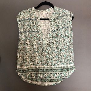 Boho breezy blouse - size small